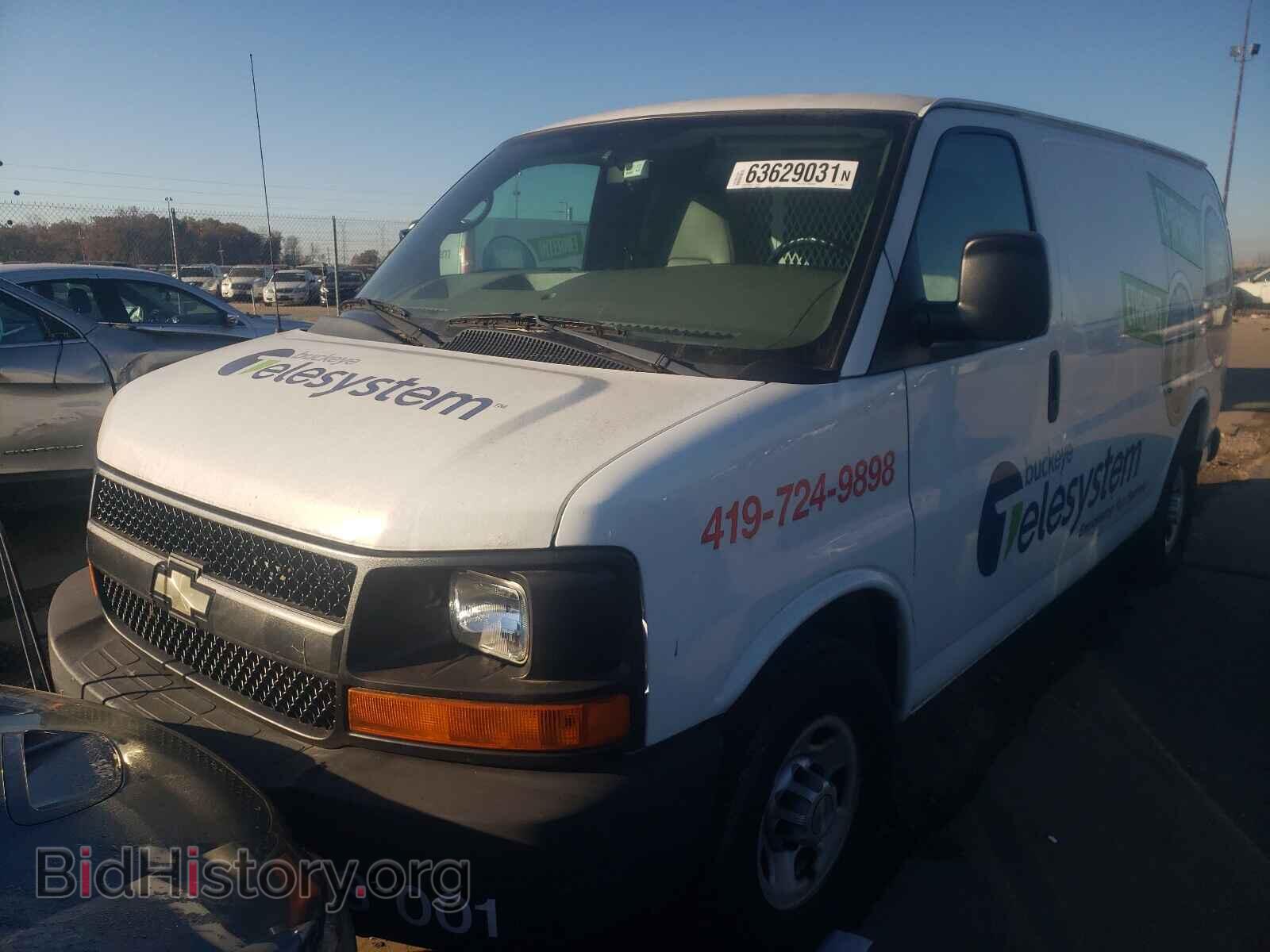 2010 CHEVROLET EXPRESS - VIN: 1GCZGFDA6A1132037 - Фото 2
