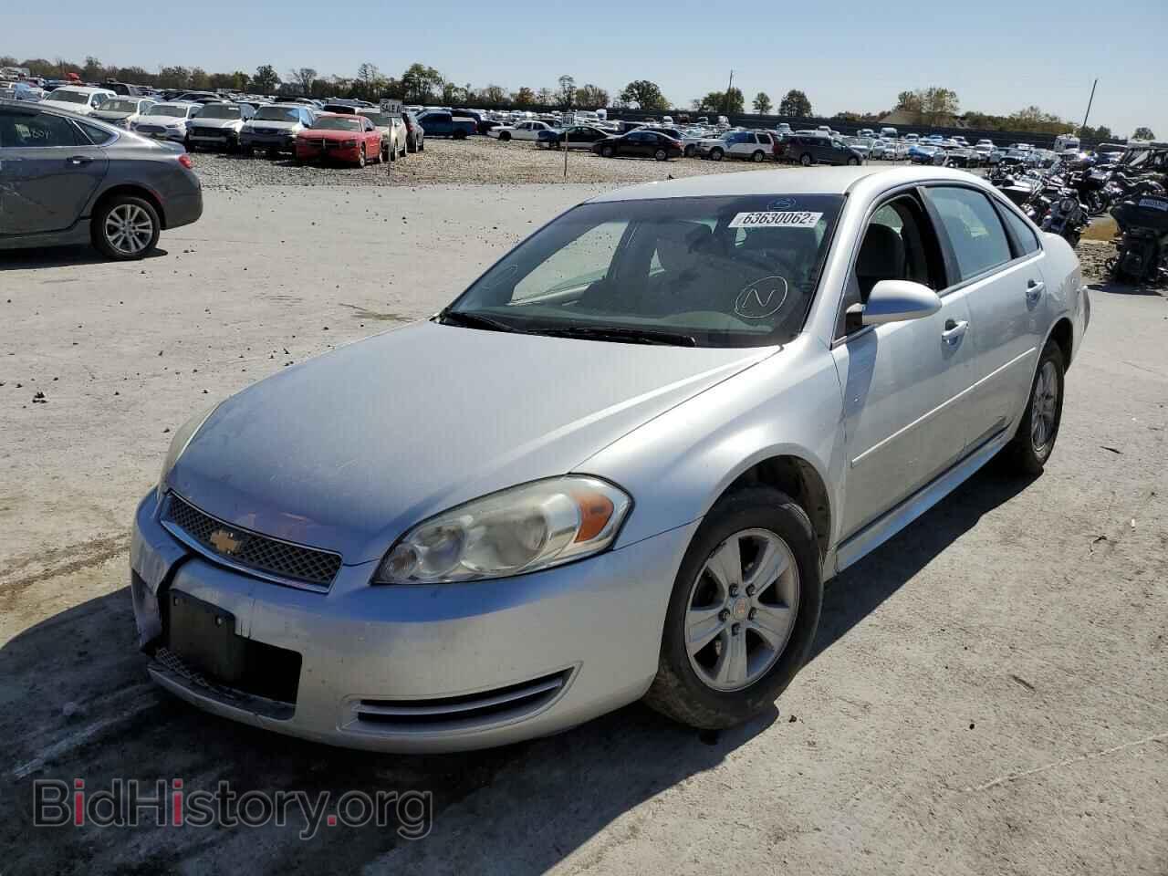 2013 CHEVROLET IMPALA - VIN: 2G1WF5E33D1261912 - Фото 2