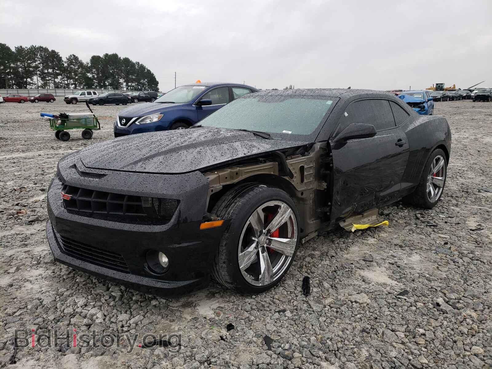 2013 CHEVROLET CAMARO - VIN: 2G1FT1EW3D9247621 - Фото 2
