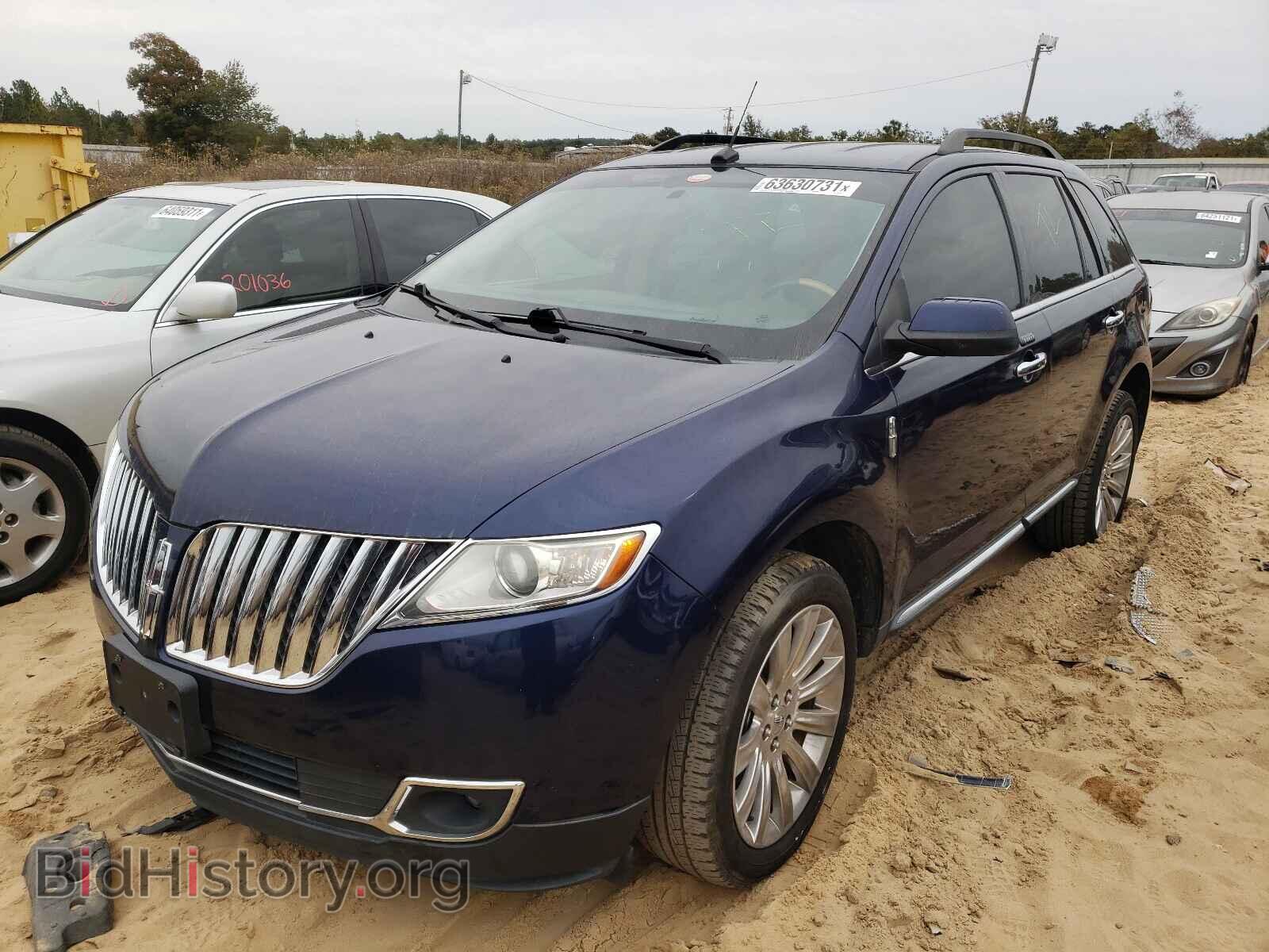 2011 LINCOLN MKX - VIN: 2LMDJ6JK7BBJ31252 - Фото 2
