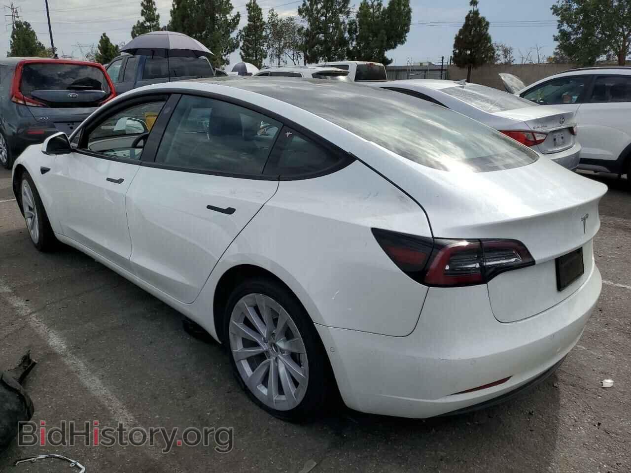 2022 TESLA MODEL 3 - VIN: 5YJ3E1EA3NF142776 - Фото 2