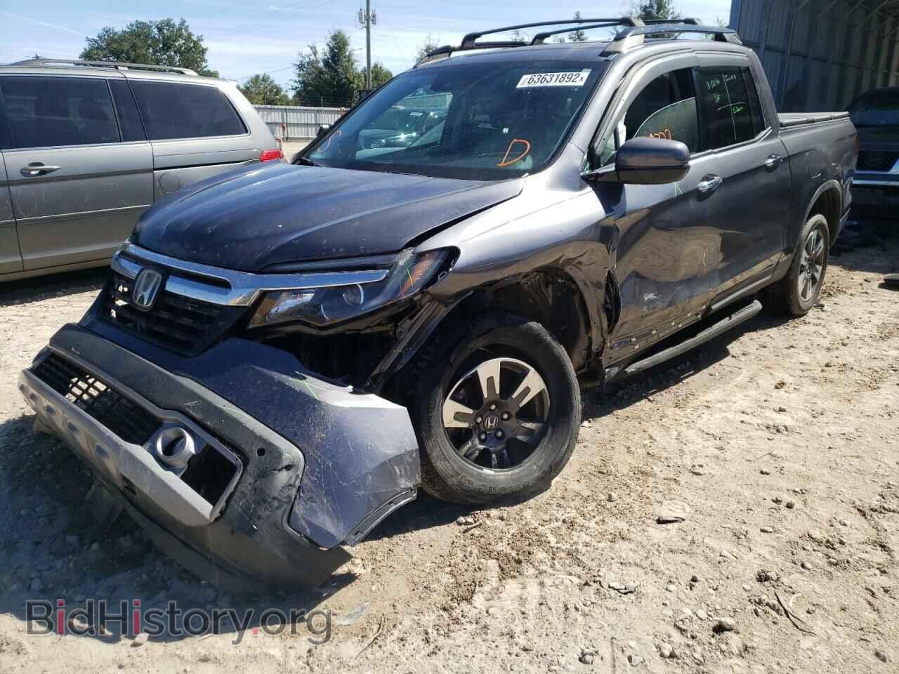 2018 HONDA RIDGELINE - VIN: 5FPYK3F72JB012177 - Фото 2