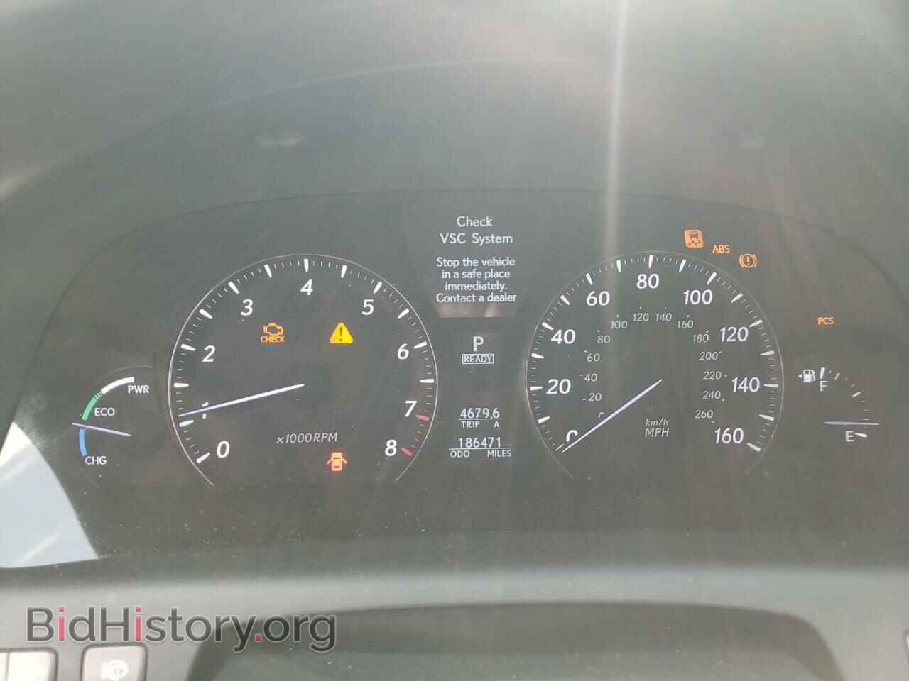 2008 LEXUS LS600 - VIN: JTHDU46F085006984 - Фото 9