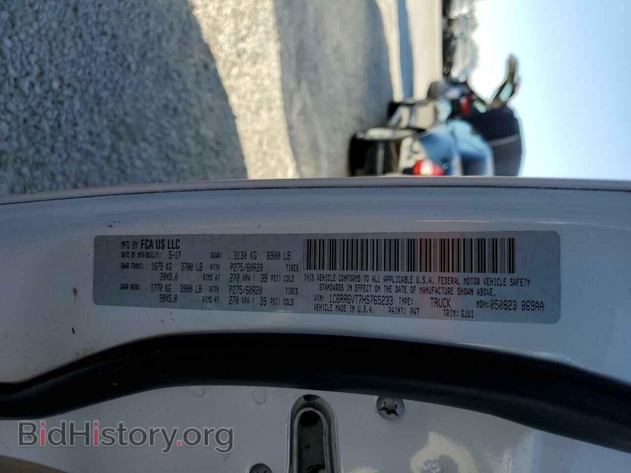 2017 RAM 1500 - VIN: 1C6RR6VT7HS765233 - Фото 10