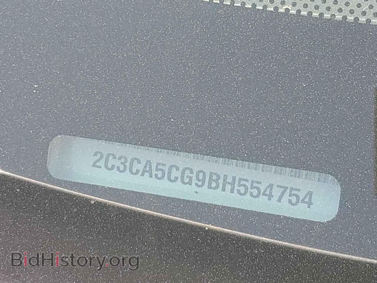 2011 CHRYSLER 300 - VIN: 2C3CA5CG9BH554754 - Фото 13