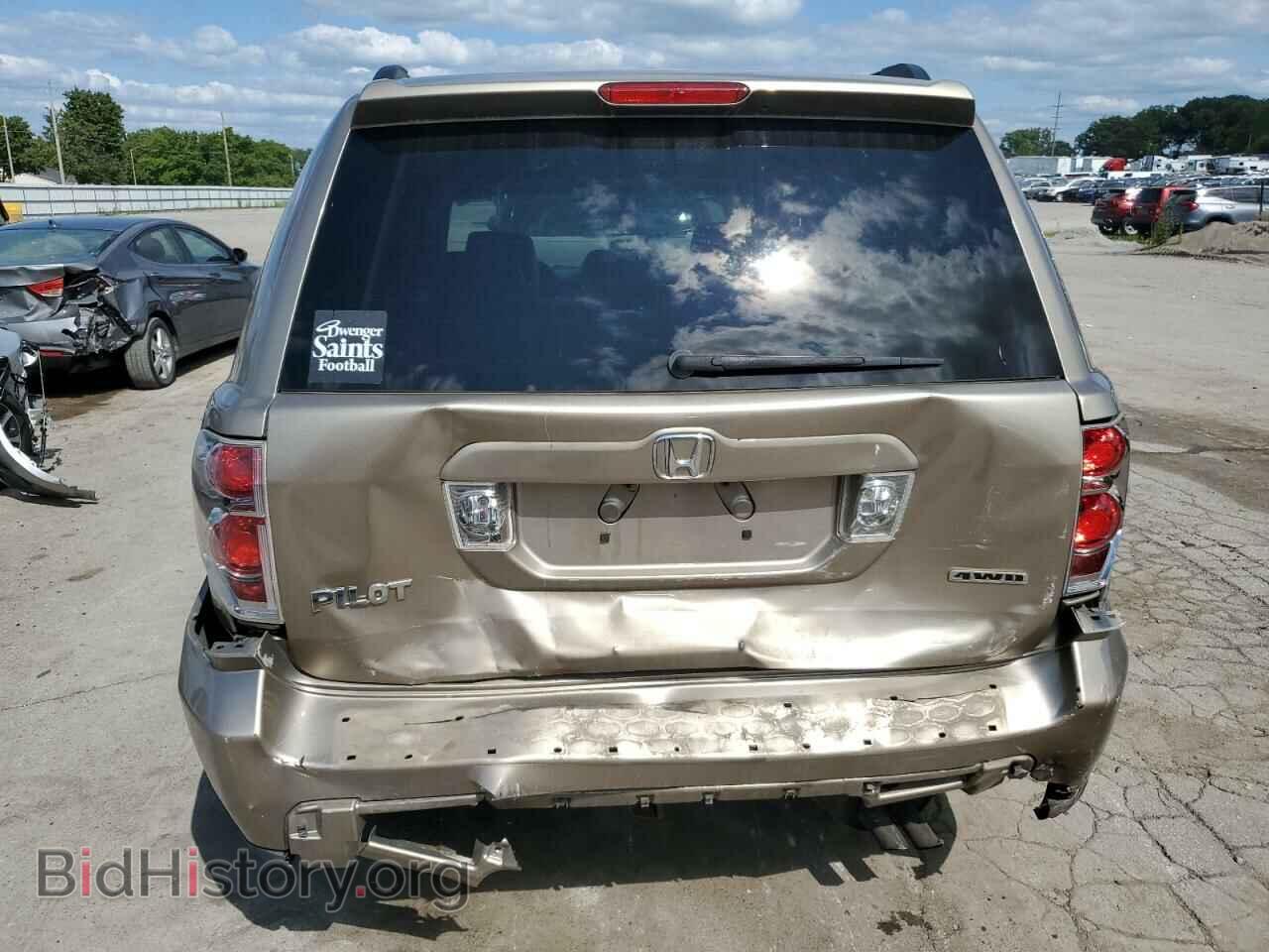 2006 HONDA PILOT - VIN: 2HKYF18636H549185 - Фото 6