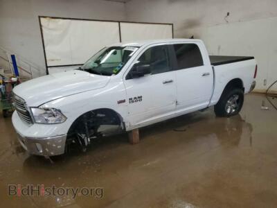 2018 RAM 1500 SLT, white — VIN 1C6RR7LT1JS335762, Copart