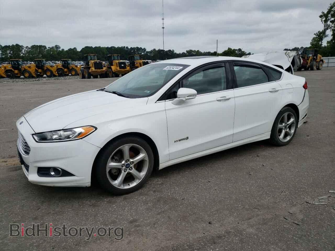 Фотография 3FA6P0LU2DR266135 - FORD FUSION 2013