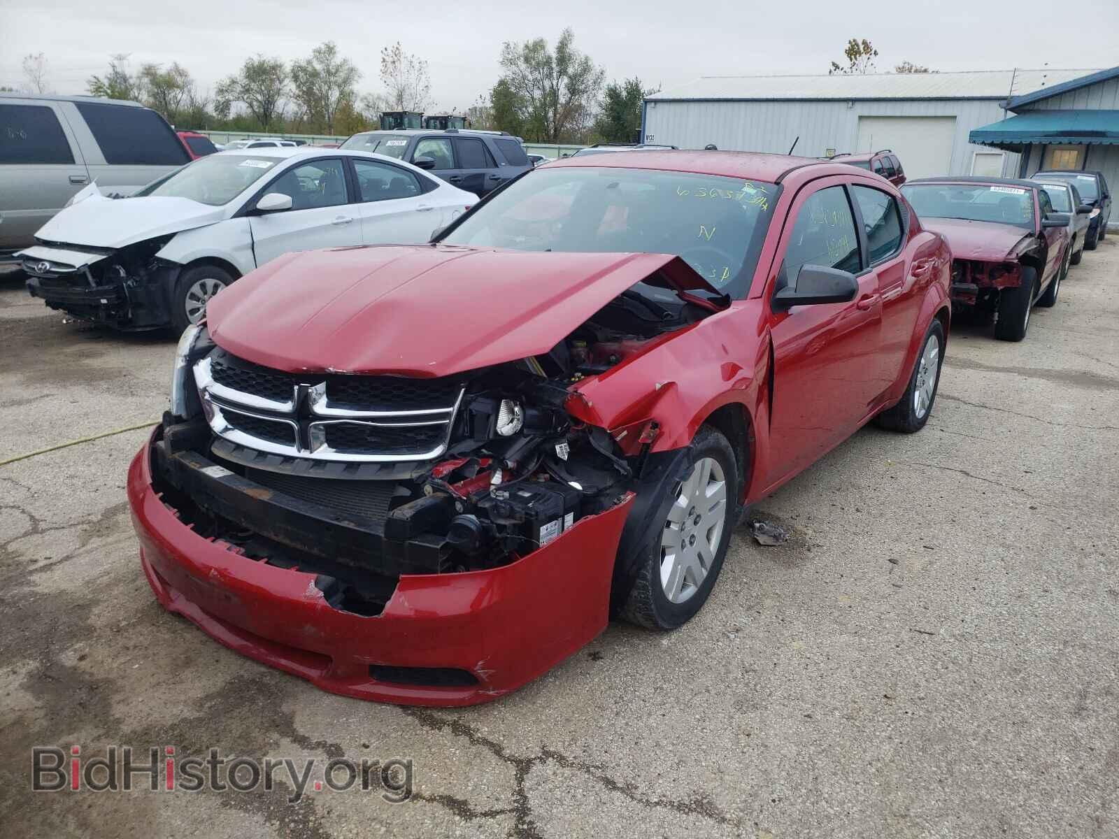 2014 DODGE AVENGER - VIN: 1C3CDZAB3EN105331 - Фото 2