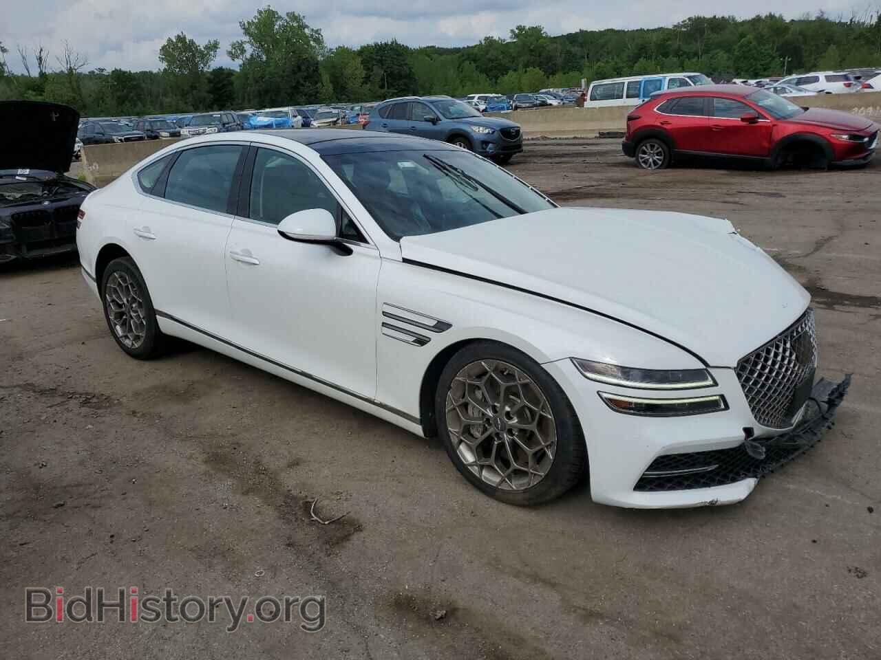 2021 GENESIS G80 - VIN: KMTGC4SD1MU044635 - Photo 4