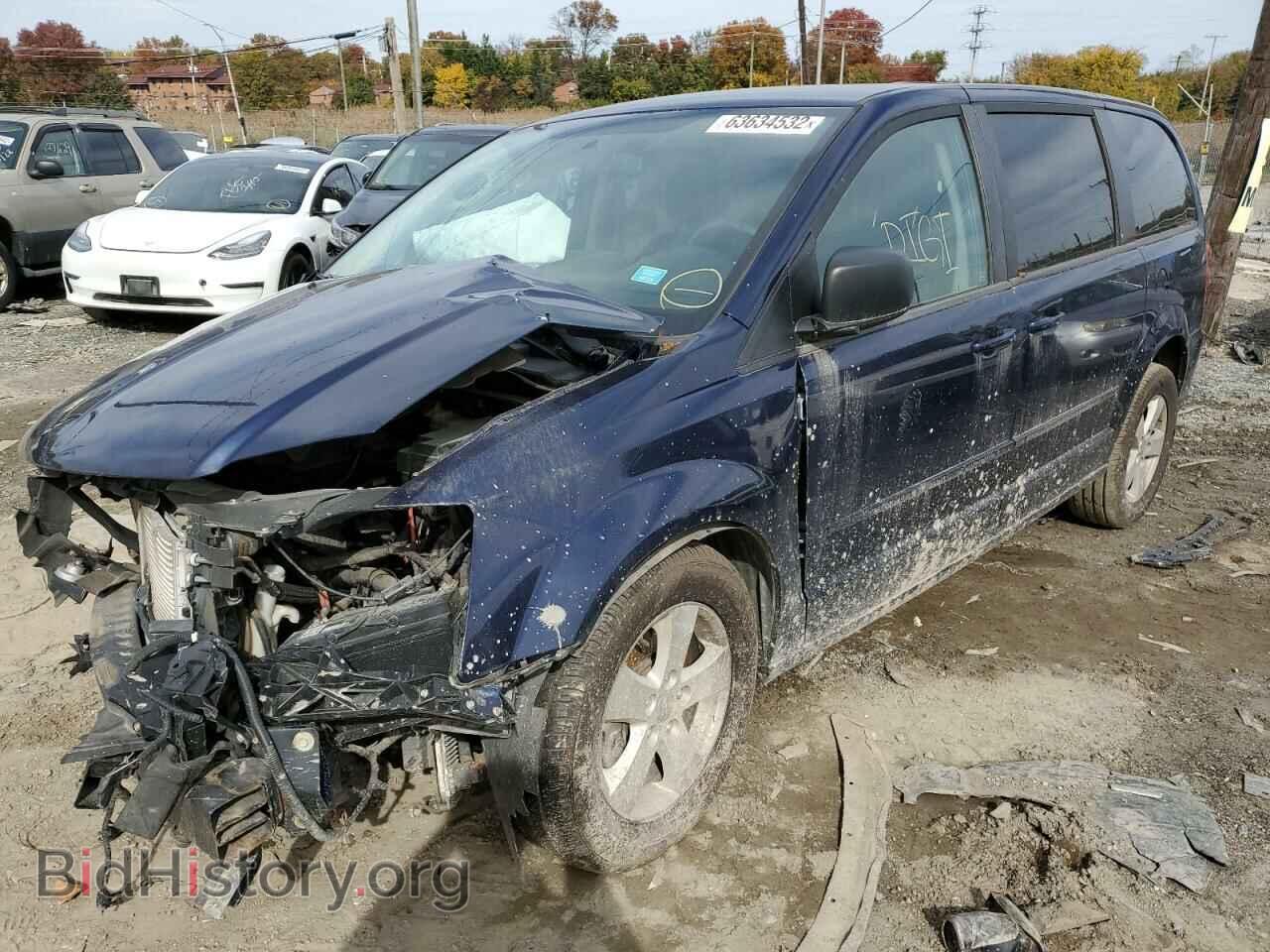 2013 DODGE CARAVAN - VIN: 2C4RDGBG3DR554319 - Фото 2