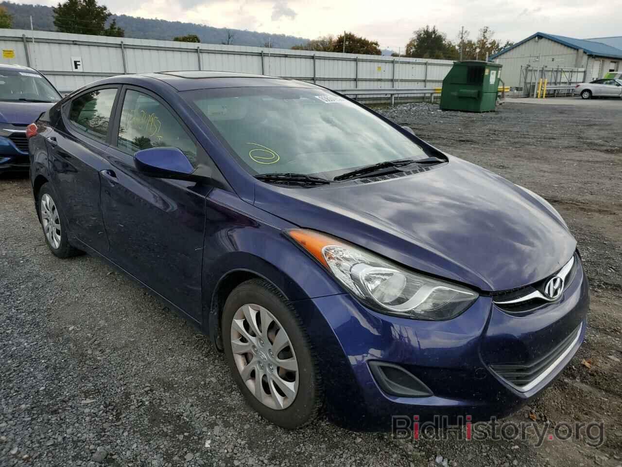 Photo 5NPDH4AE0CH139547 - HYUNDAI ELANTRA 2012