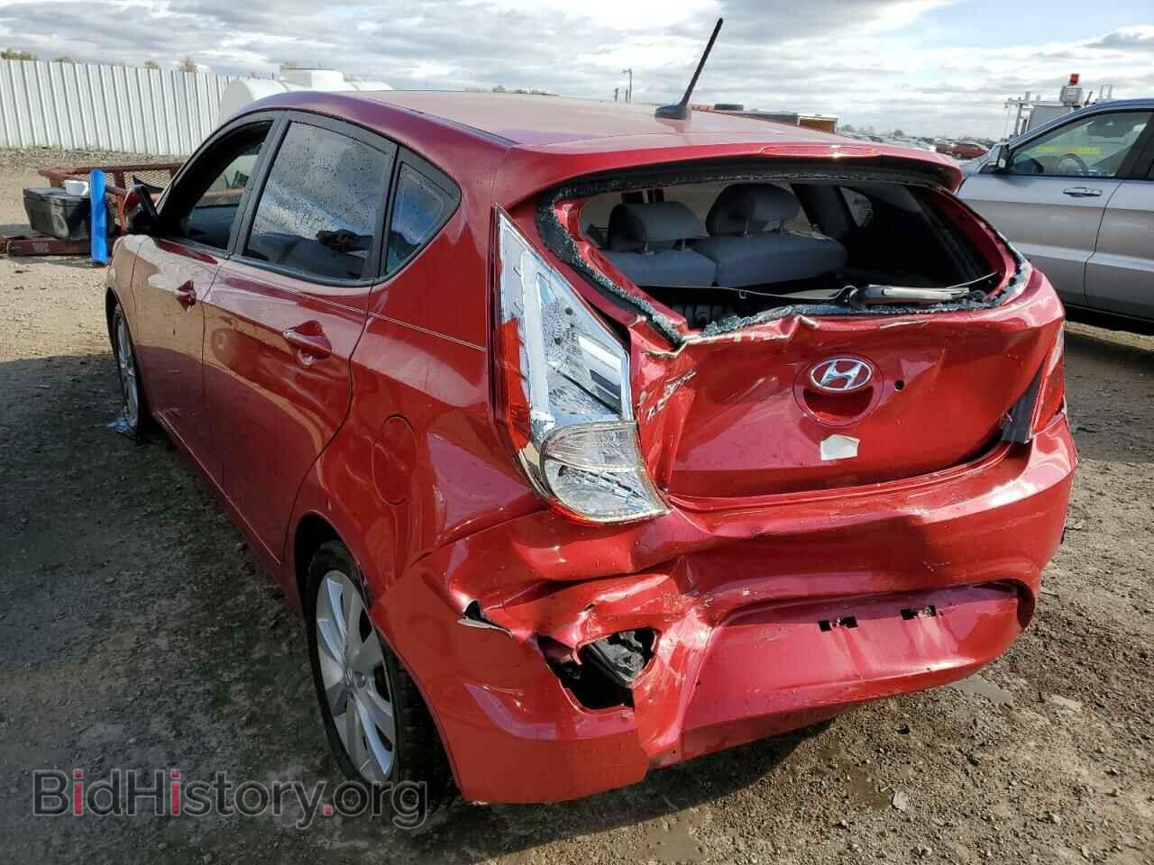 2013 HYUNDAI ACCENT - VIN: KMHCU5AE5DU103482 - Фото 3