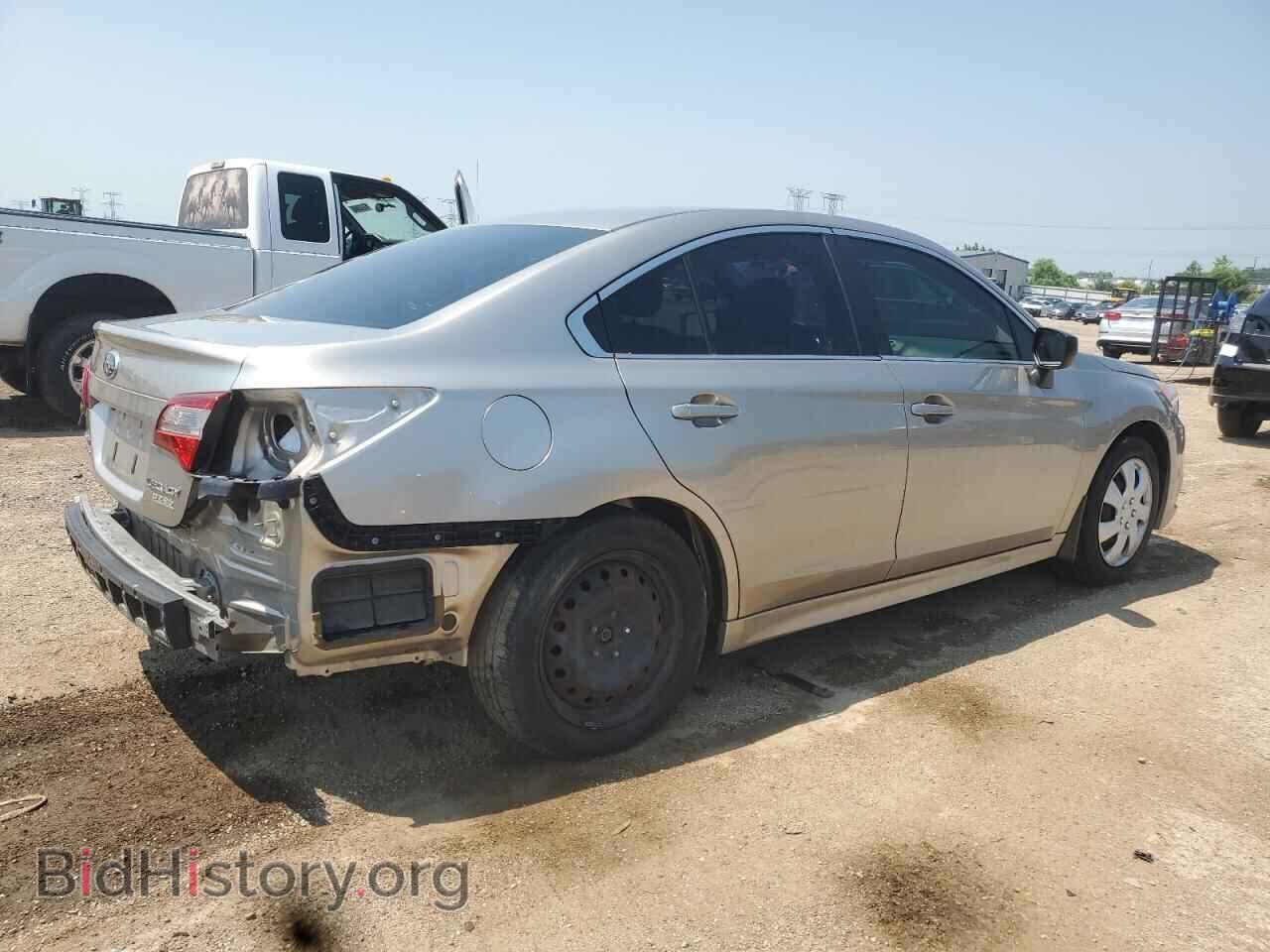 2015 SUBARU LEGACY - VIN: 4S3BNAA67F3044264 - Фото 3
