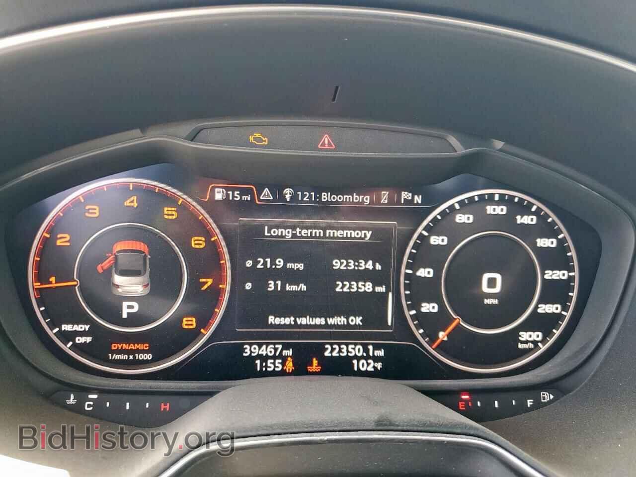 2016 AUDI TT - VIN: TRUT5CFV3G1003178 - Photo 9