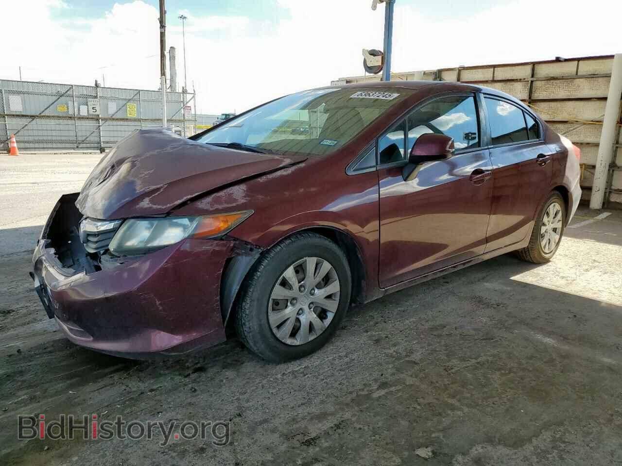 Фотография 2HGFB2F5XCH606832 - HONDA CIVIC 2012