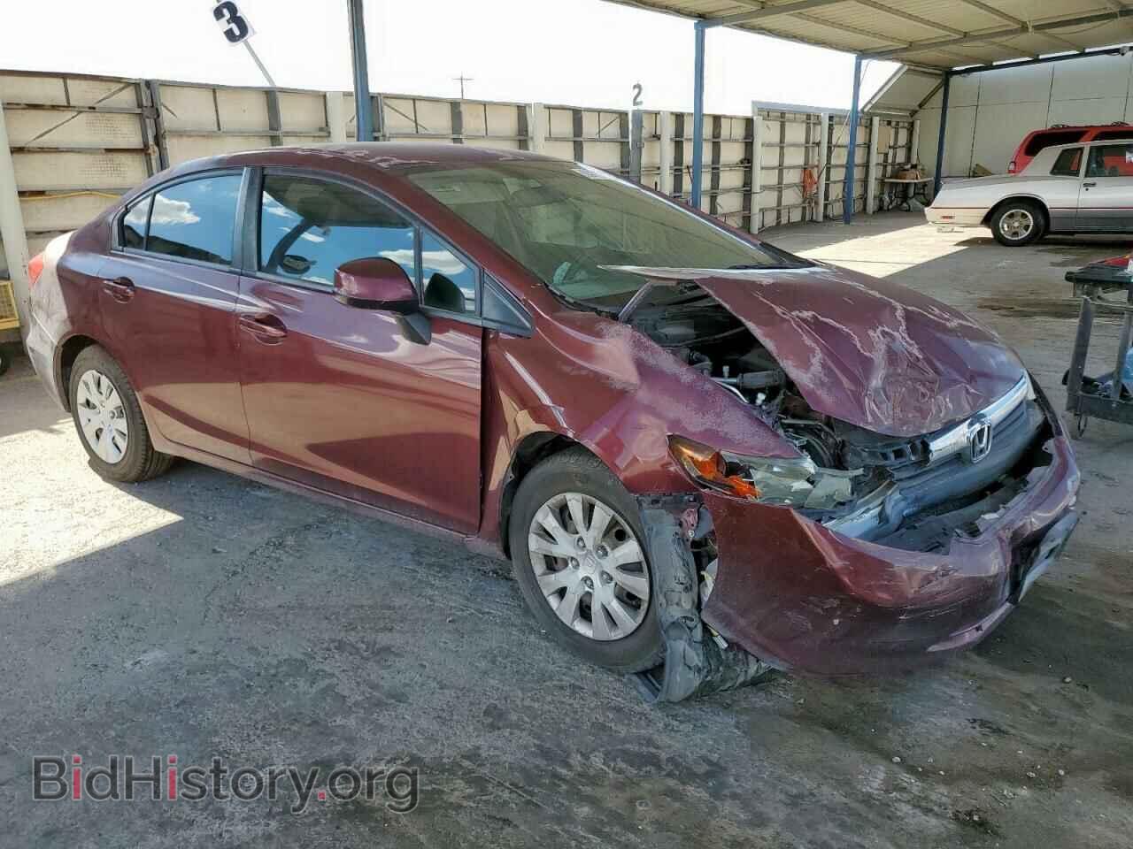 2012 HONDA CIVIC - VIN: 2HGFB2F5XCH606832 - Фото 4