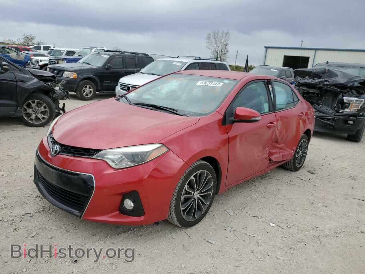 2015 TOYOTA COROLLA - VIN: 2T1BURHEXFC411860 - Фото 2