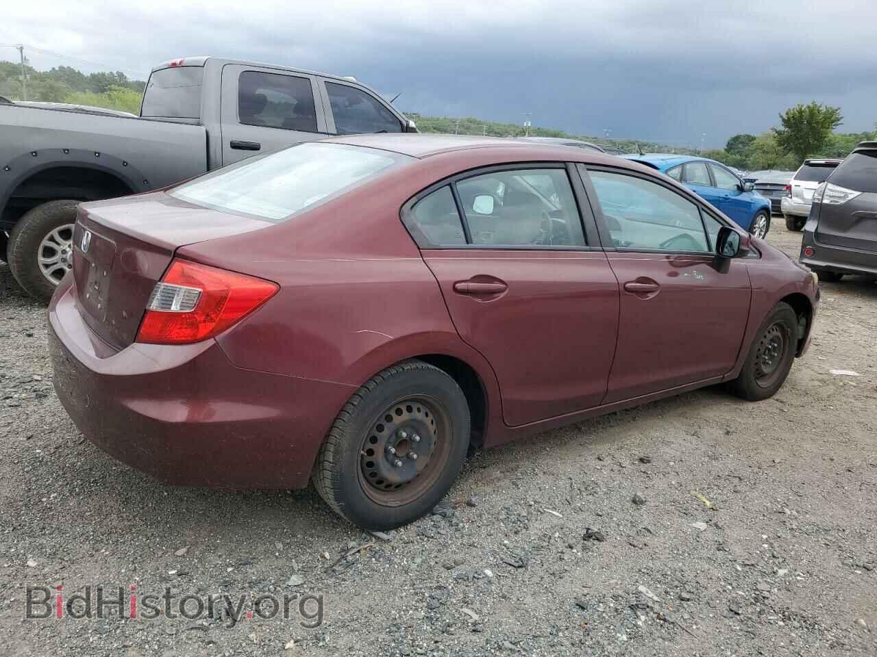2012 HONDA CIVIC - VIN: 2HGFB2F54CH537569 - Фото 3