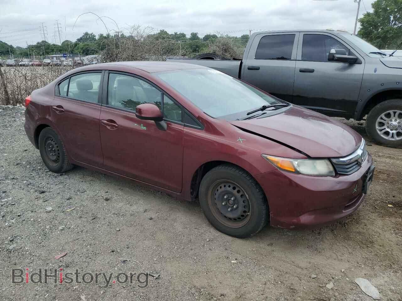 2012 HONDA CIVIC - VIN: 2HGFB2F54CH537569 - Фото 4