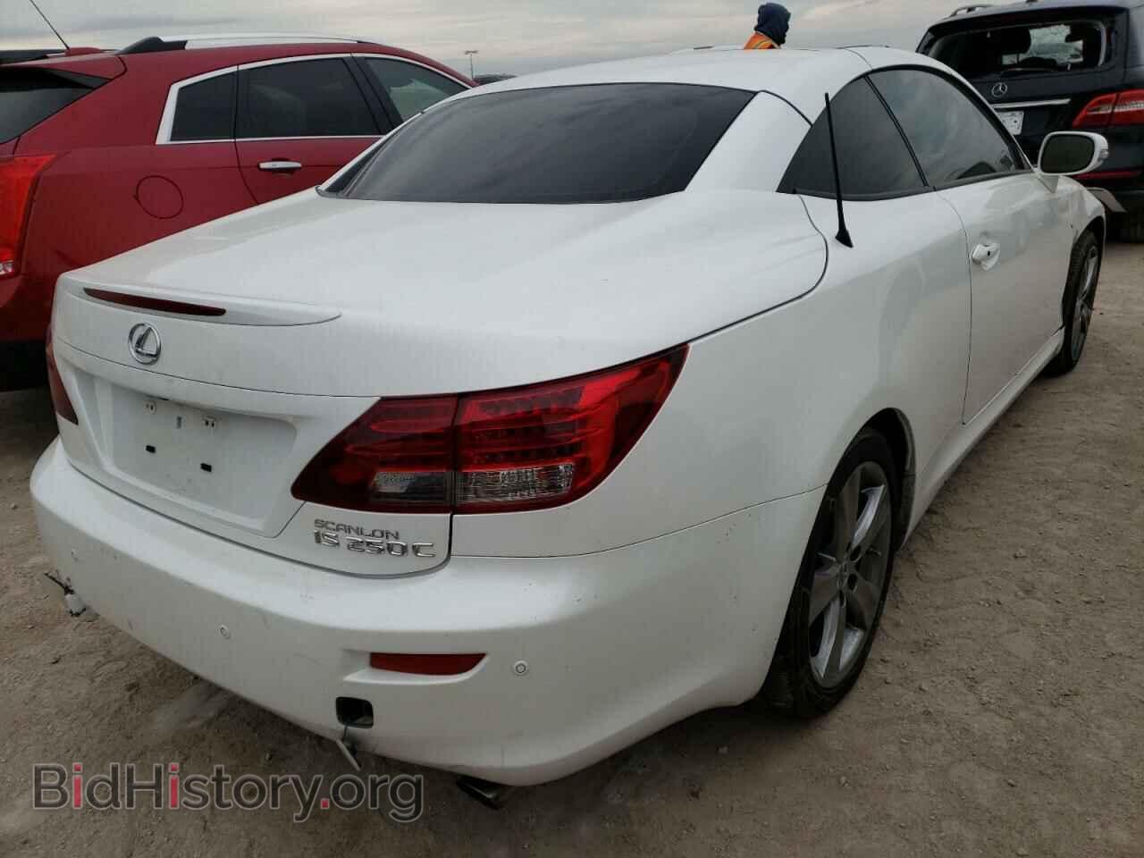 2012 LEXUS IS - VIN: JTHFF2C21C2524041 - Photo 4
