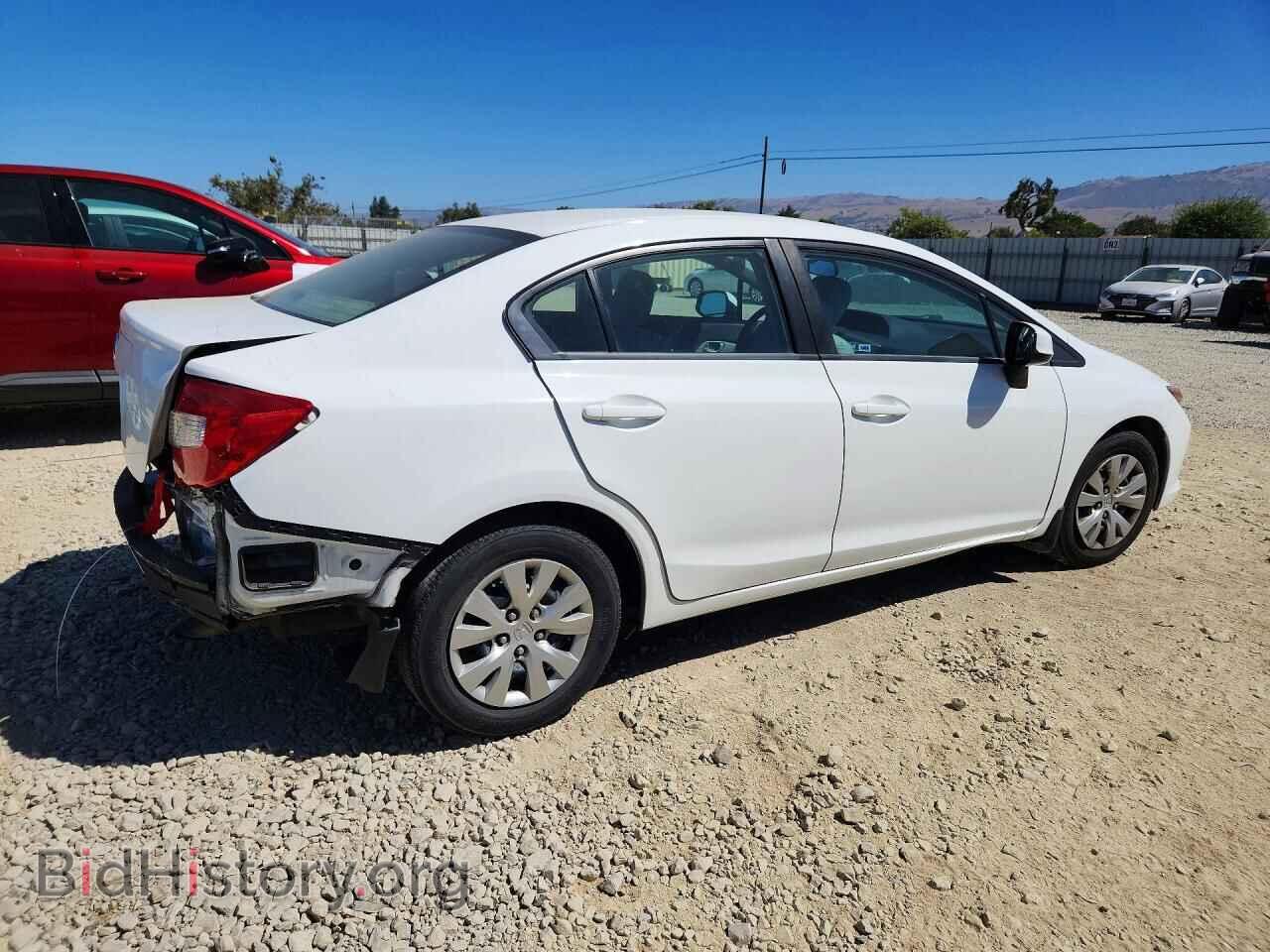 2012 HONDA CIVIC - VIN: 2HGFB2F56CH598342 - Photo 3