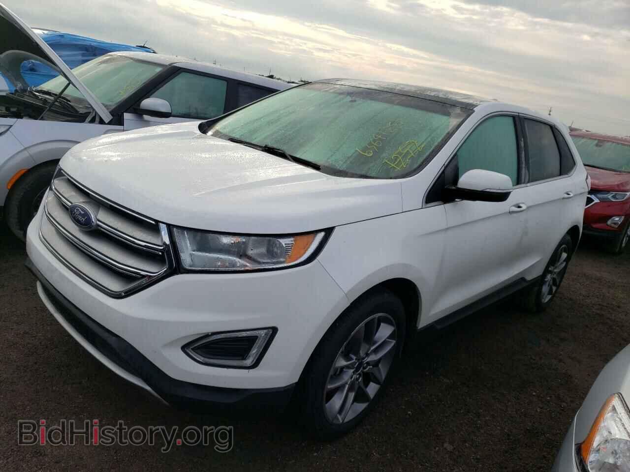 2015 FORD EDGE - VIN: 2FMTK3K81FBC37241 - Фото 2