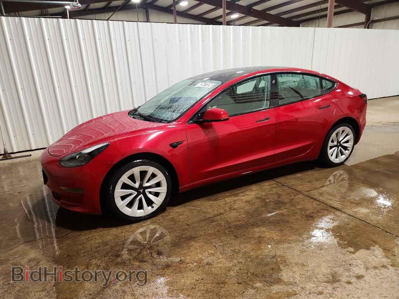 Фотография 5YJ3E1EA8NF288784 - TESLA MODEL 3 2022