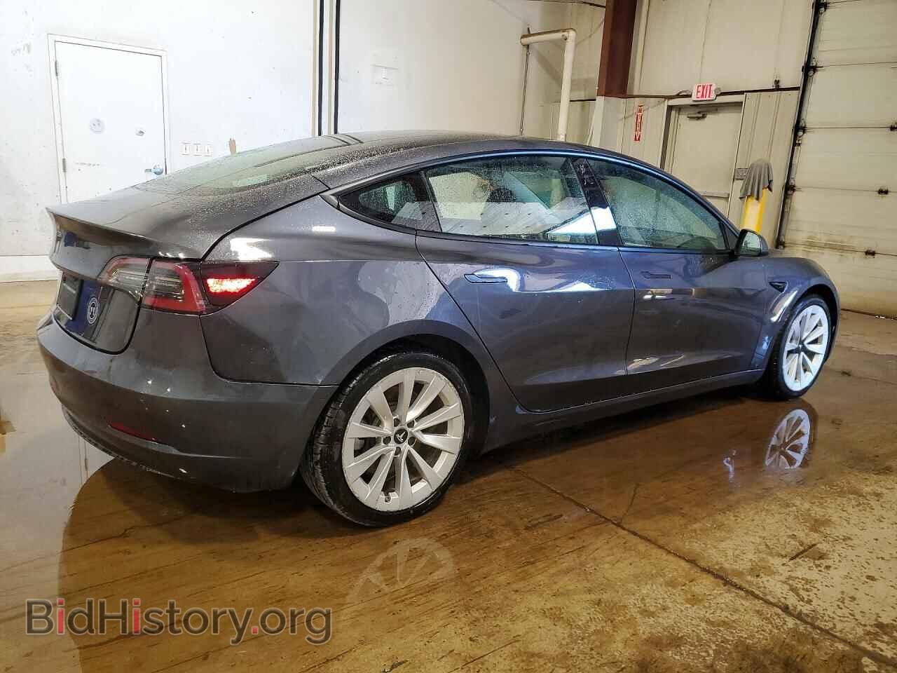 2022 TESLA MODEL 3 - VIN: 5YJ3E1EA7NF186392 - Фото 3