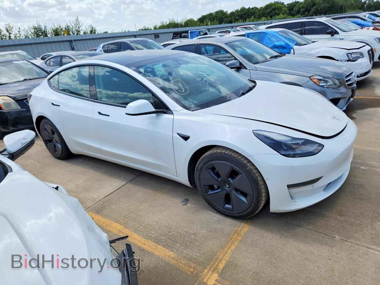 2021 TESLA MODEL 3 - VIN: 5YJ3E1EA8MF100280 - Фото 4