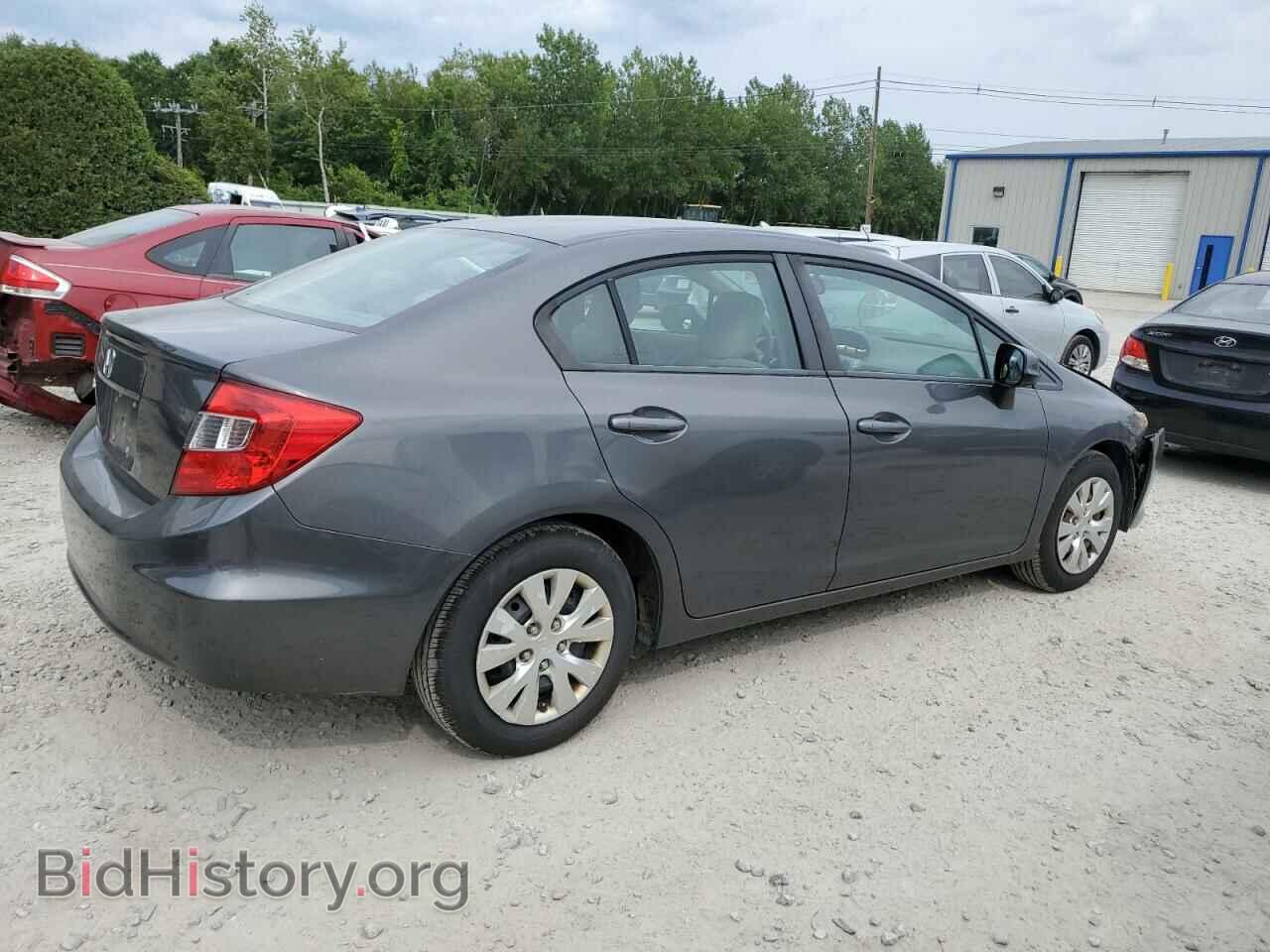 2012 HONDA CIVIC - VIN: 2HGFB2F57CH608991 - Фото 3