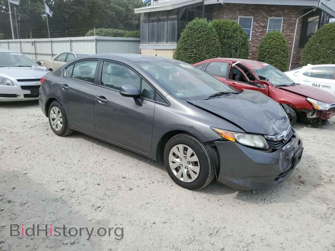 2012 HONDA CIVIC - VIN: 2HGFB2F57CH608991 - Фото 4