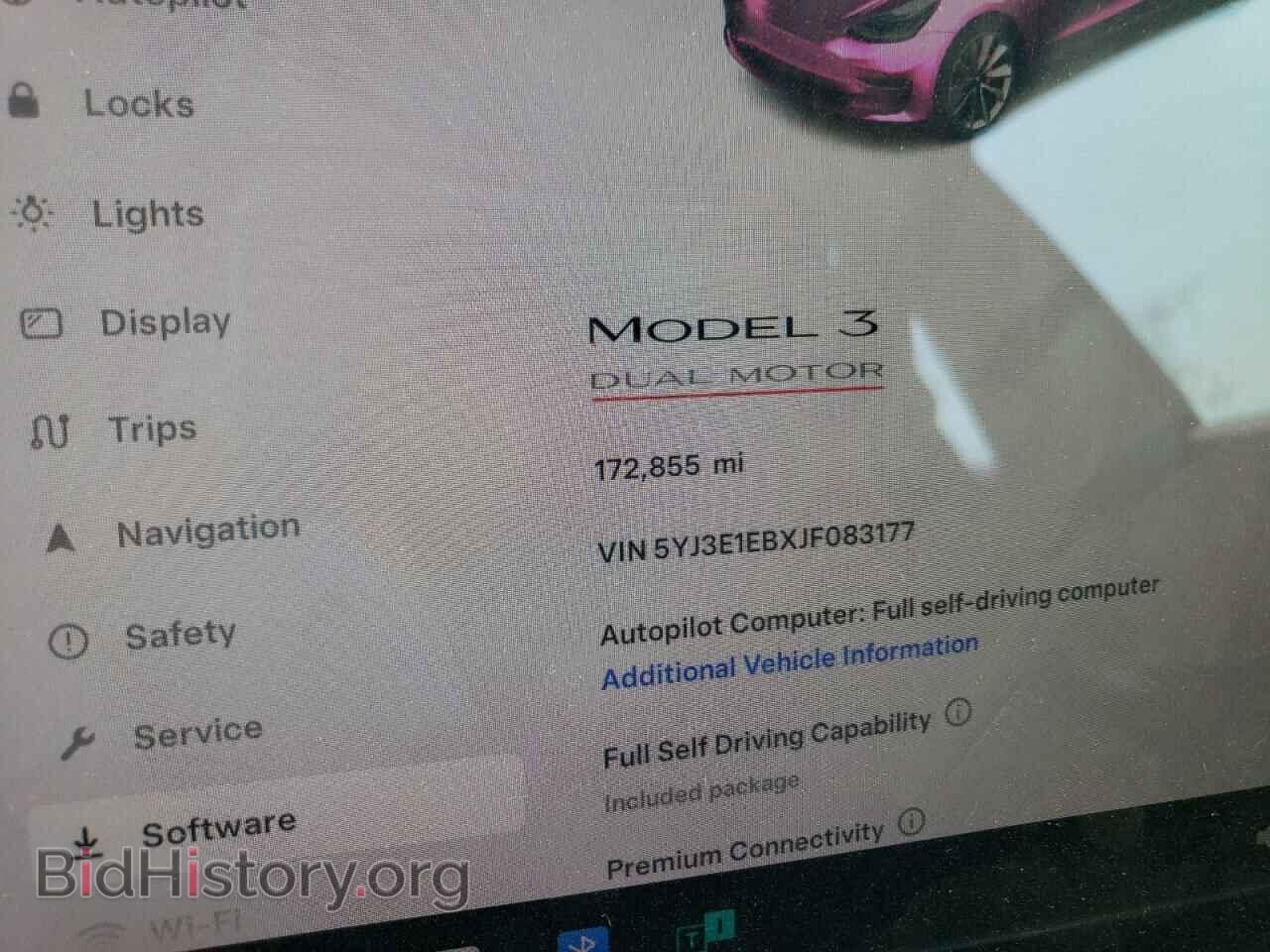 2018 TESLA MODEL 3 - VIN: 5YJ3E1EBXJF083177 - Фото 9