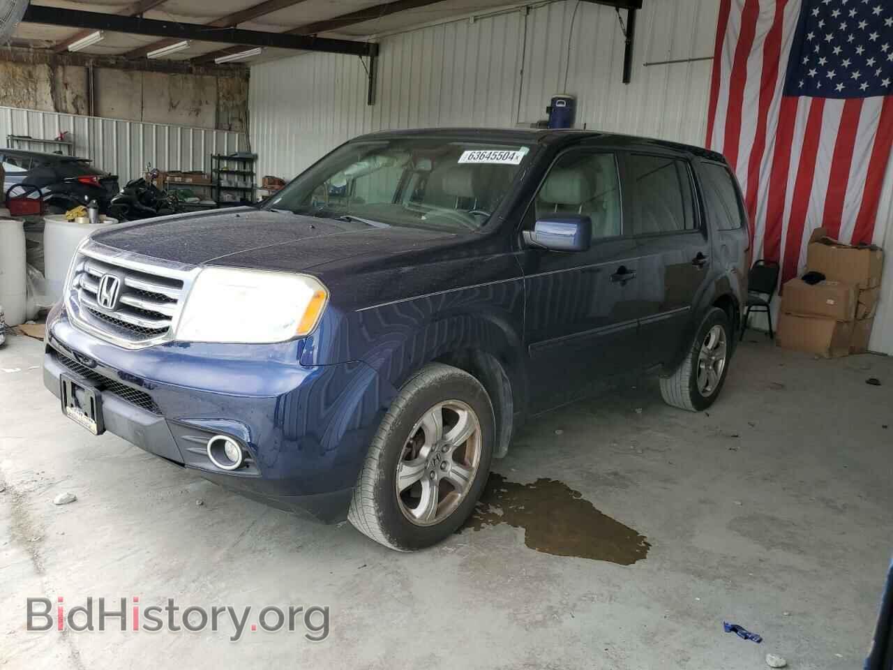 Фотография 5FNYF4H52DB034232 - HONDA PILOT 2013