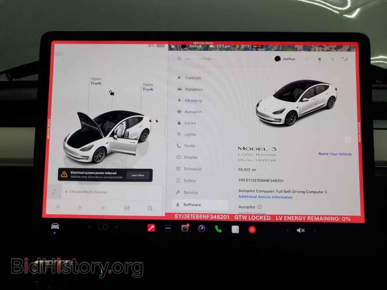 2022 TESLA MODEL 3 - VIN: 5YJ3E1EB6NF348201 - Photo 9