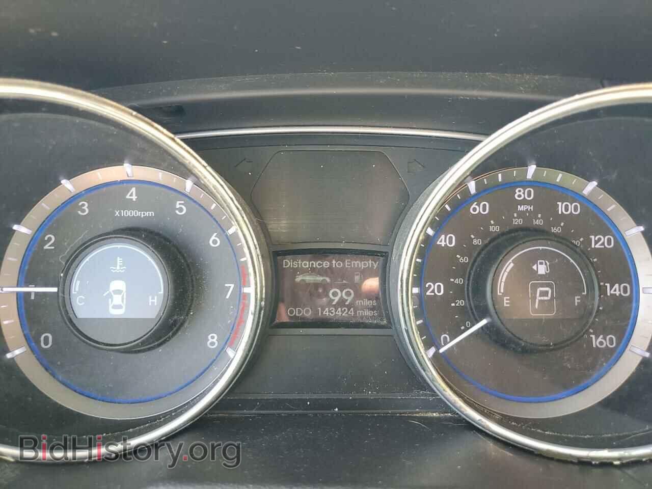2012 HYUNDAI SONATA - VIN: 5NPEC4AC9CH309583 - Фото 9