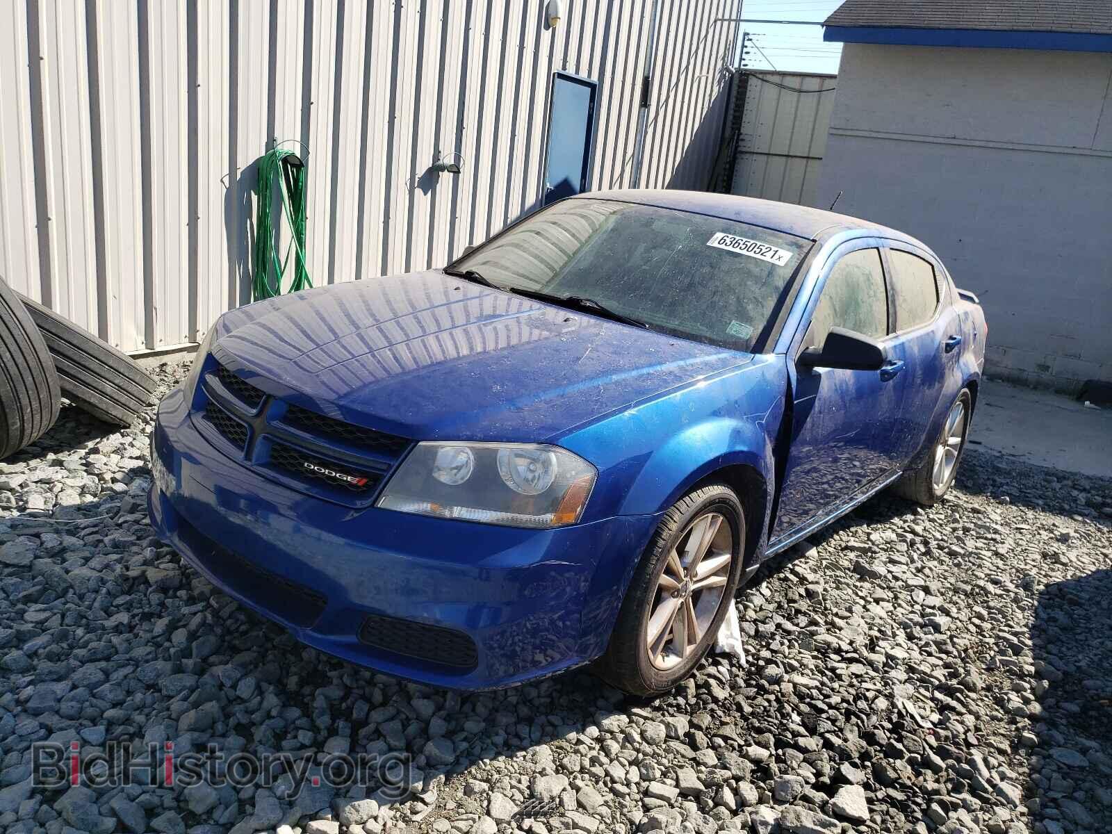 2014 DODGE AVENGER - VIN: 1C3CDZAB4EN223534 - Фото 2