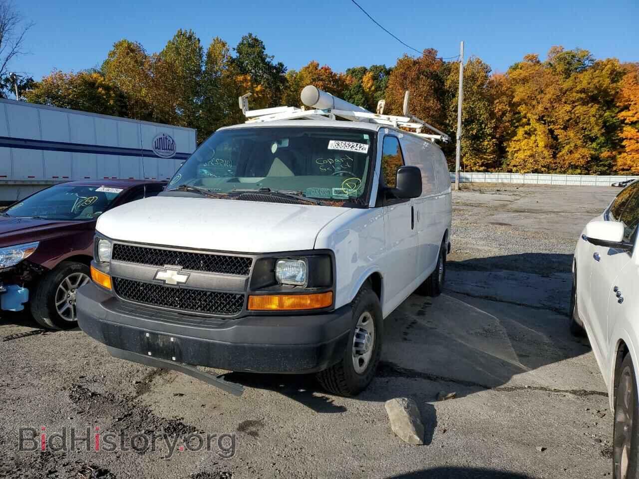 2014 CHEVROLET EXPRESS - VIN: 1GCWGFCA5E1146733 - Фото 2