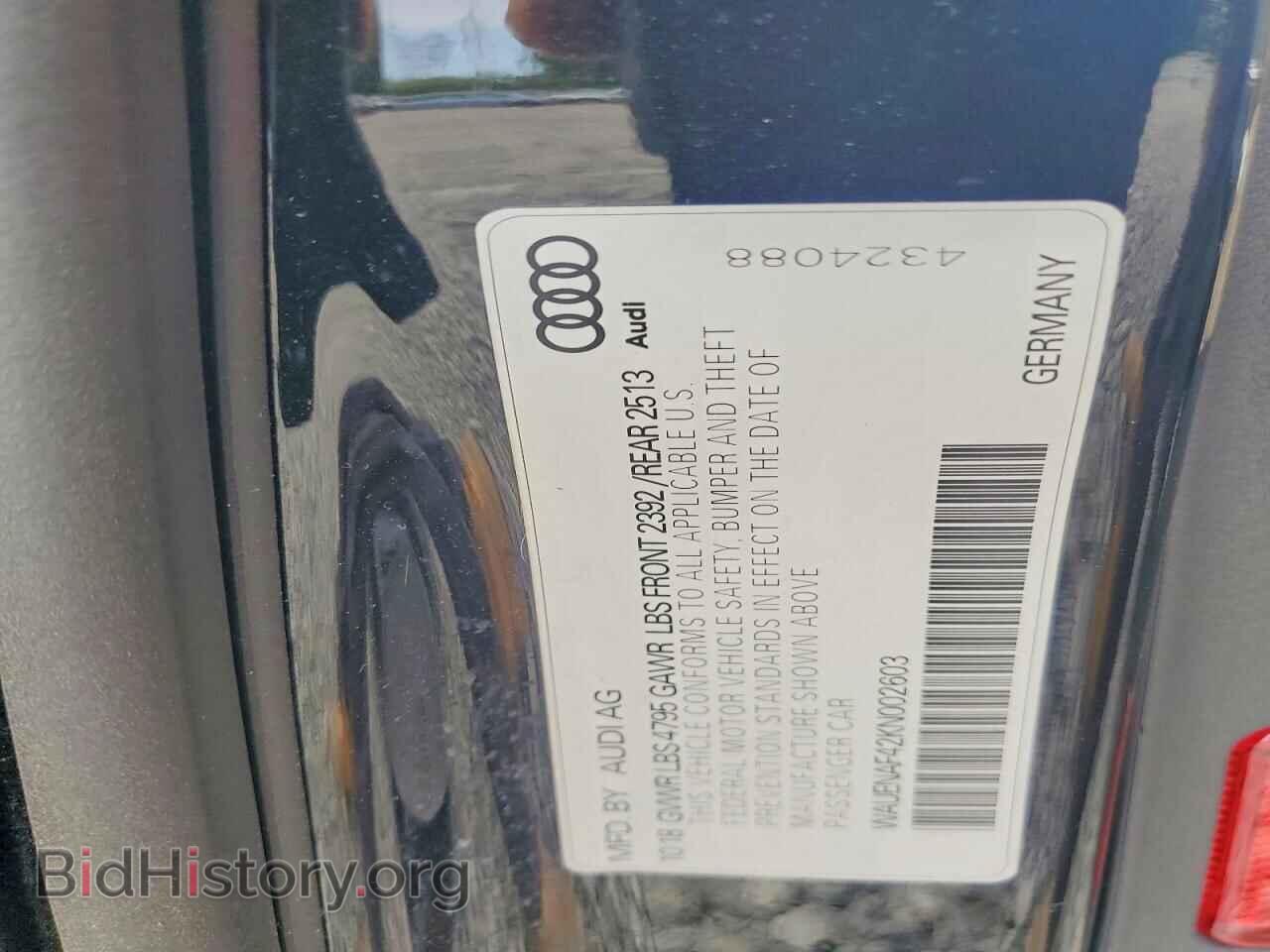 2019 AUDI A4 - VIN: WAUENAF42KN002603 - Photo 12