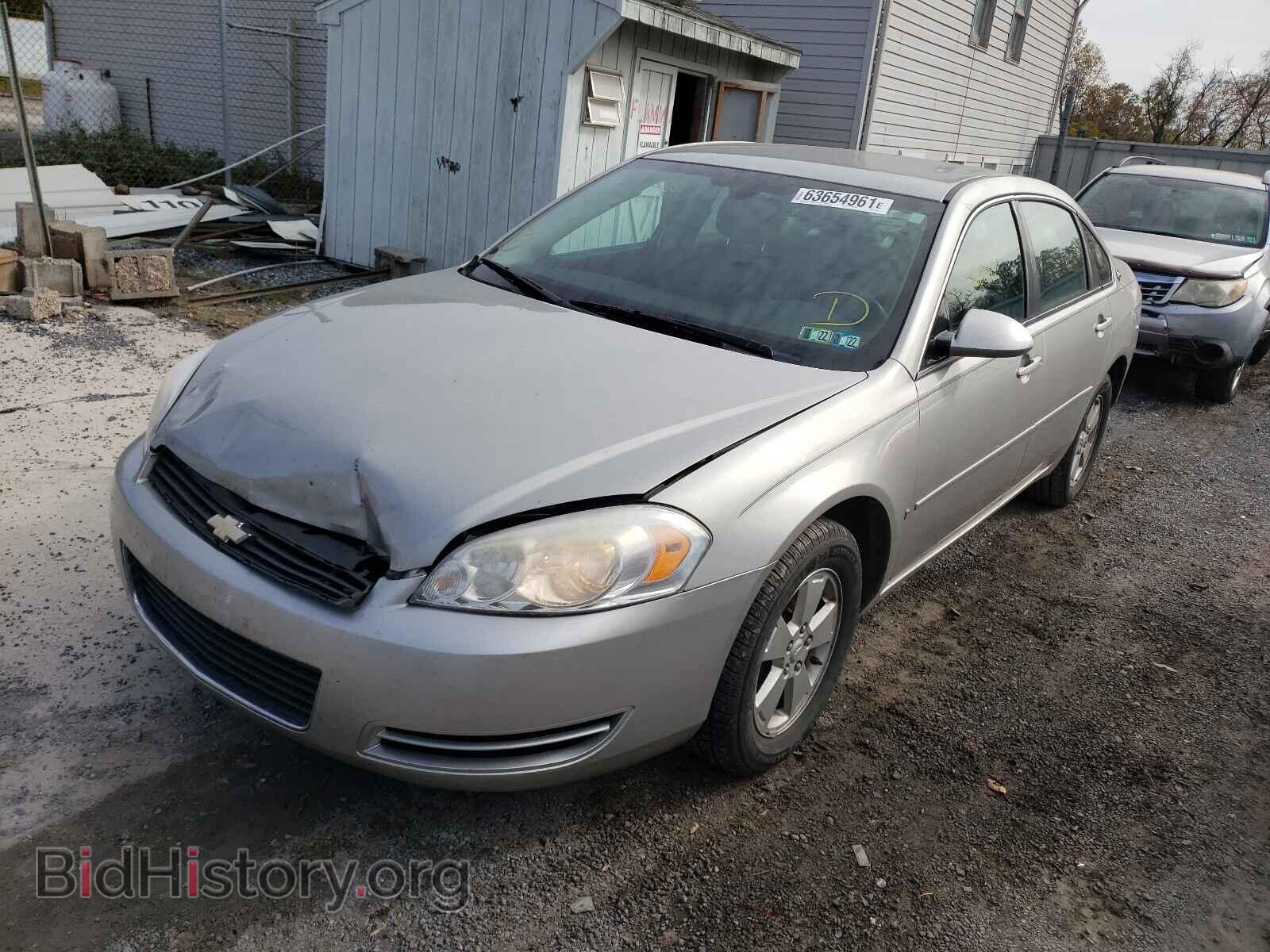 2008 CHEVROLET IMPALA - VIN: 2G1WT55N389217460 - Фото 2