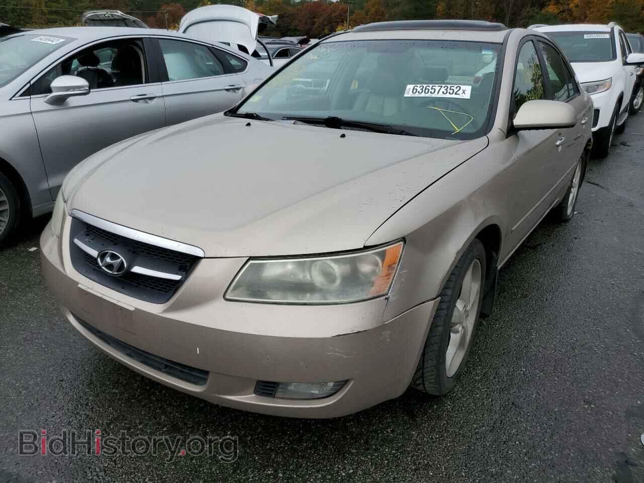 2007 HYUNDAI SONATA - VIN: 5NPEU46F17H290744 - Фото 2