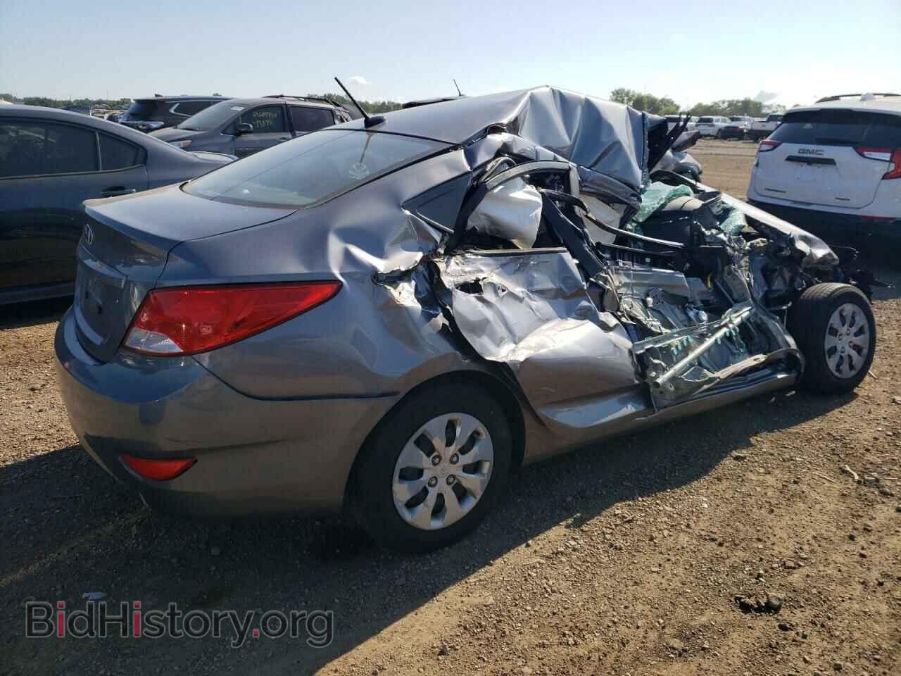 2016 HYUNDAI ACCENT - VIN: KMHCT4AE2GU960098 - Фото 3