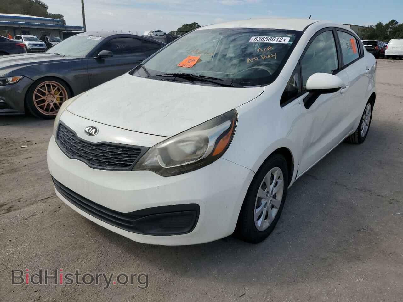 2014 KIA RIO - VIN: KNADM4A34E6324947 - Фото 2