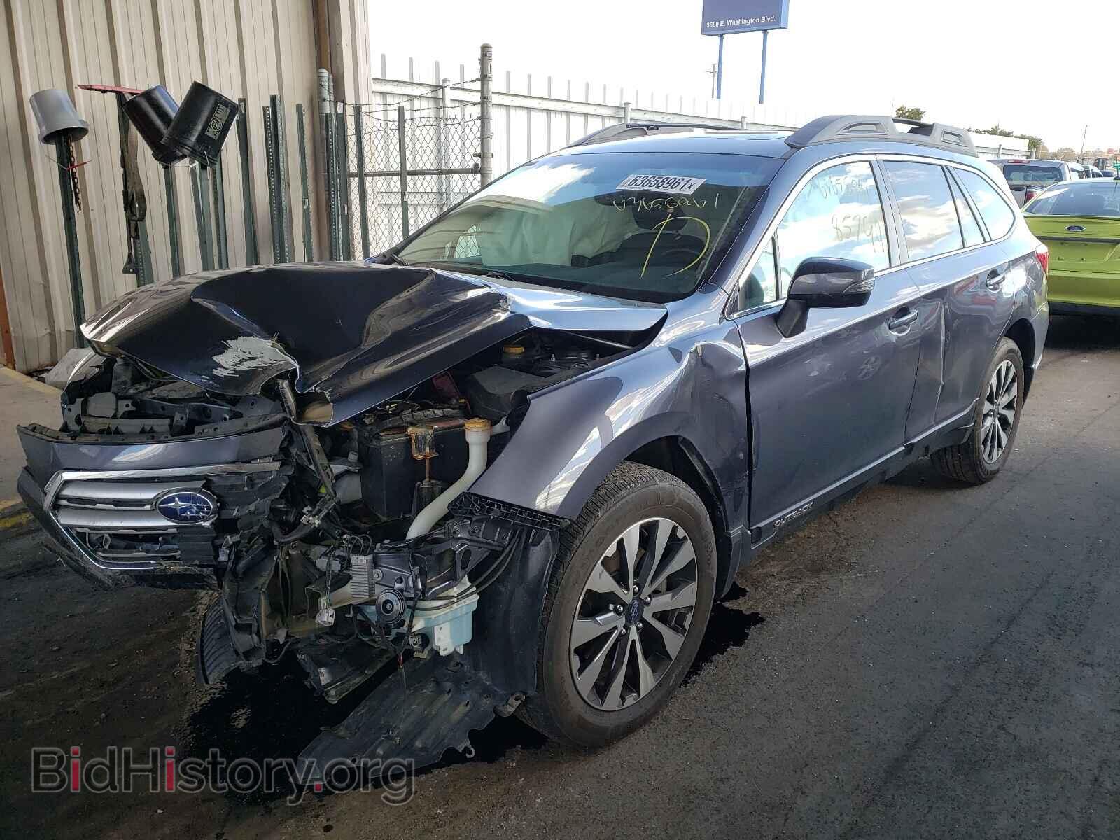 2016 SUBARU OUTBACK - VIN: 4S4BSBNC9G3205175 - Photo 2
