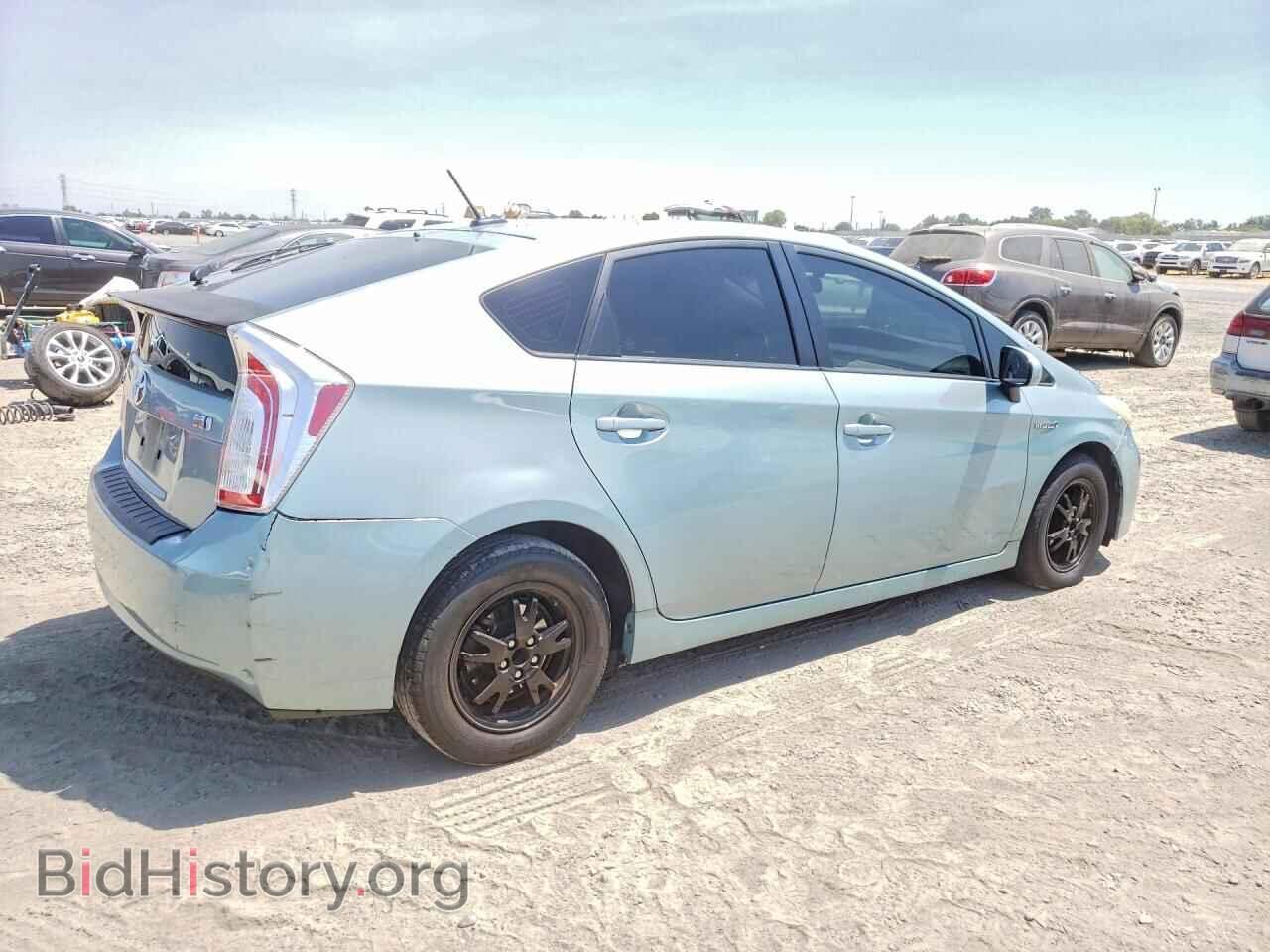 2012 TOYOTA PRIUS - VIN: JTDKN3DU7C5458506 - Фото 3