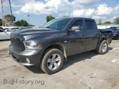 2015 RAM 1500 Sport, серый — VIN 1C6RR7MT4FS526338, Copart