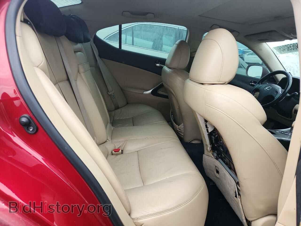 2008 LEXUS IS - VIN: JTHBK262685057954 - Фото 10