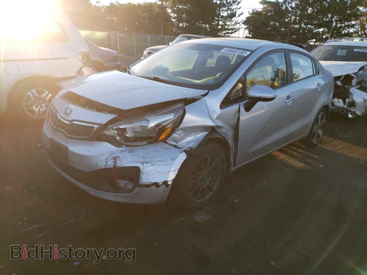 2013 KIA RIO - VIN: KNADN4A39D6281301 - Фото 2