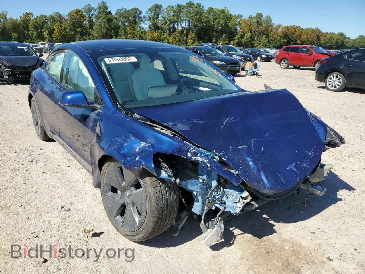 Фотография 5YJ3E1EA7NF309561 - TESLA MODEL 3 2022