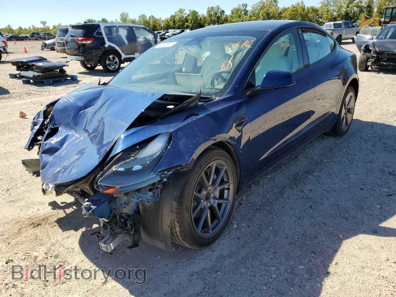 2022 TESLA MODEL 3 - VIN: 5YJ3E1EA7NF309561 - Photo 2